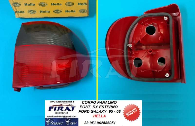 FANALINO FORD GALAXY 95-06 POST.DX EST. (9EL962586051)